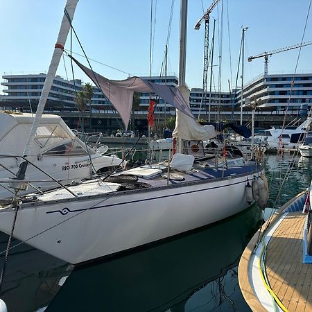 Hotel Unique Wooden Sail Yacht + 2 Bikes Included! Sant Adria de Besos Exteriér fotografie