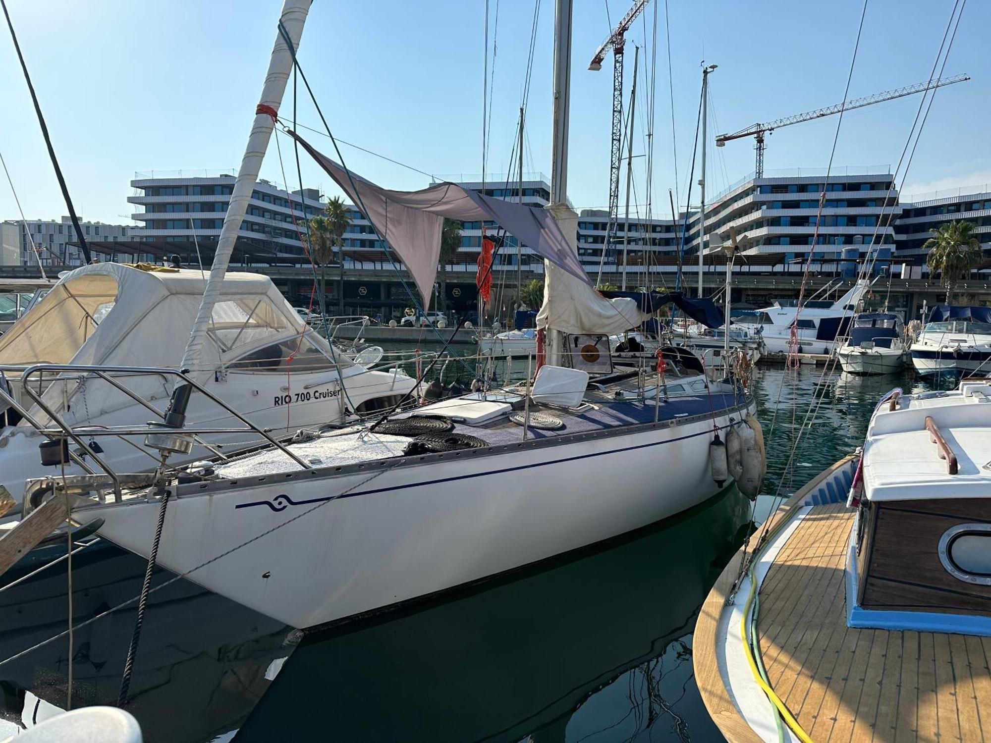 Hotel Unique Wooden Sail Yacht + 2 Bikes Included! Sant Adria de Besos Exteriér fotografie